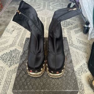Azalea Wang jeweled boots